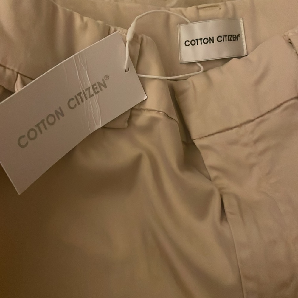 COTTON CITIZEN - London Relaxed Pant in Oatmeal size 28 NWT - Picture 5 of 7